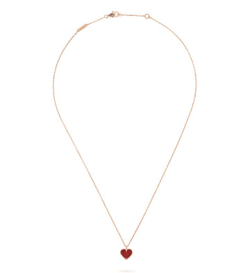 طقم قطعتين مطلي ماء الذهب بلون عنابي